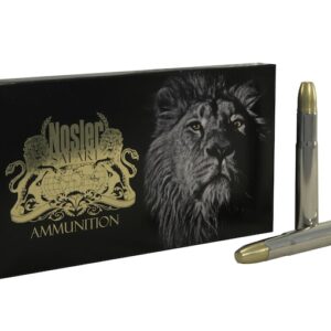 Nosler Safari Ammunition 470 Nitro Express 500 Grain Solid 50 rounds