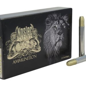 Nosler Safari Ammunition 458 Lott 500 Grain Solid 100 round