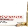 Winchester USA Ammunition 7.62x54mm Rimmed Russian 180 Grain Soft Point 500 round