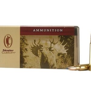 Nosler Custom Ammunition 8x57mm JS Mauser (8mm Mauser) 180 Grain Ballistic Tip Hunting 300 rounds