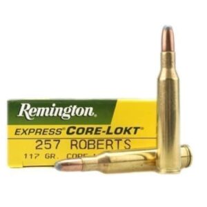 Remington Core-Lokt Ammunition 257 Roberts 117 Grain Soft Point Core-Lokt
