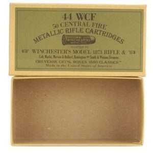 Cheyenne Pioneer Cartridge Box 44-40 WCF Chipboard Pack 300 rounds
