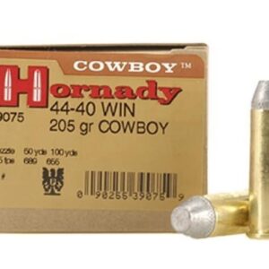 Hornady Frontier Ammunition 44-40 WCF 205 Grain Lead Flat Nose 500 rounds