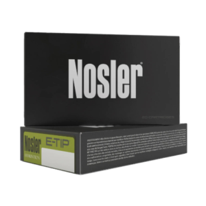 500 Rounds Of Nosler E-Tip Ammunition 6.5 PRC 120 Grain E-Tip Lead-Free
