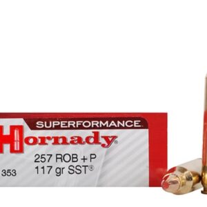 Hornady Superformance SST Ammunition 257 Roberts +P 117 Grain SST