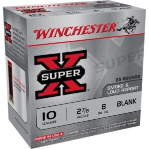 Winchester Super-X Black Powder Blank Ammunition 10 Gauge 2-7/8"
