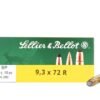 Sellier & Bellot Ammunition 9.3x72mm Rimmed 193 Grain Soft Point 200 round