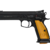 CZ-USA CZ 75 Tactical Sport Orange 9mm Luger 5.23" Barrel Black Slide Orange Grips 20-Round
