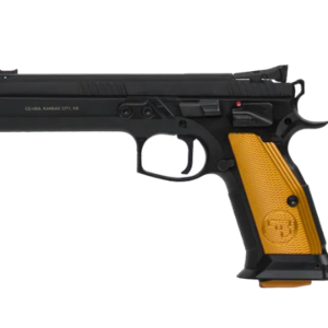 CZ-USA CZ 75 Tactical Sport Orange 9mm Luger 5.23" Barrel Black Slide Orange Grips 20-Round