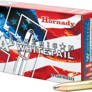Hornady American Whitetail Ammunition 350 Legend 170 Grain Interlock Spire Point 500 rounds