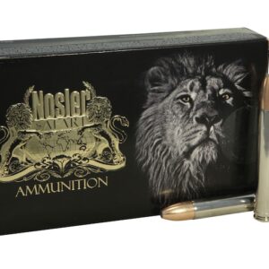 Nosler Safari Ammunition 458 Winchester Magnum 500 Grain Partition 100 round