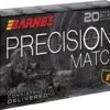 Barnes Precision Match Ammunition 5.56x45mm NATO 85 Grain Open Tip Match 500 round