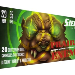 Sierra Prairie Enemy Ammunition 223 Remington 55 Grain BlitzKing Polymer Tip 500 rounds