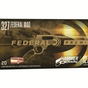 Federal Premium HammerDown Ammunition 327 Federal Magnum 127 Grain Bonded Soft Point 500 rounds