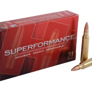 Hornady Superformance GMX Ammunition 5.56x45mm NATO 55 Grain GMX Hollow Point Boat Tail Lead-Free 500 round