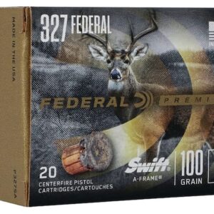 Federal Premium Ammunition 327 Federal Magnum 100 Grain Swift A-Frame Jacketed Hollow Point 300 rounds