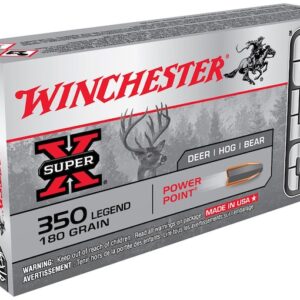 Winchester Super-X Ammunition 350 Legend 180 Grain Power-Point 500 round