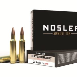 Nosler Math Grade .22 Nosler 77 Grain Custom Competition Brass 500 rounds