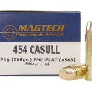 Magtech Ammunition 454 Casull 260 Grain Full Metal Jacket 500 rounds