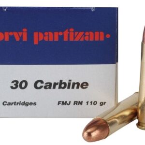 Prvi Partizan Ammunition 30 Carbine 110 Grain Full Metal Jacket 500 rounds