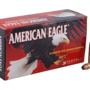 Federal American Eagle Ammunition 327 Federal Magnum 100 Grain Jacketed Soft Point 500 rounds