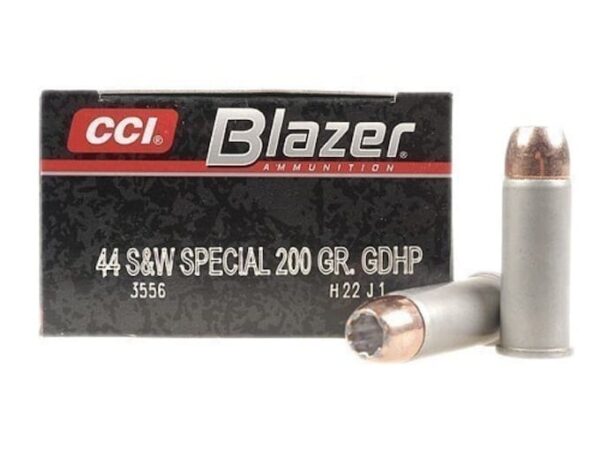 Blazer Ammunition 44 Special 200 Grain Speer Gold Dot Jacketed Hollow Point 500 rounds