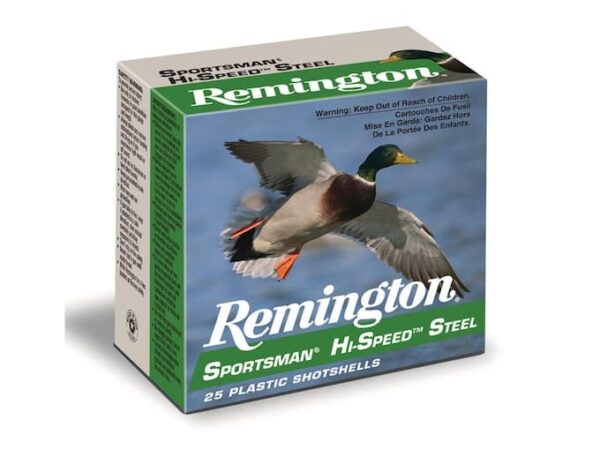 Remington Sportsman Hi-Speed Ammunition 10 Gauge 3-1/2" 1-3/8 oz BB Non-Toxic Steel Shot