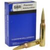 SBR Ammunition 408 (10.36x77mm) 400 Grain Solid Match 100 round