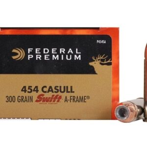 Federal Premium Ammunition 454 Casull 300 Grain Swift A-Frame Jacketed Hollow Point  300 rounds