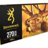 Browning BXC .270 WSM 145 Grain Controlled Expansion Terminal Tip Brass Cased 200 rounds
