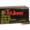 TulAmmo Ammunition 7.62x39mm 124 Grain Full Metal Jacket (Bi-Metal) Steel Case Berdan Primed