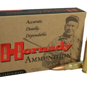 Hornady Vintage Match Ammunition 8x57mm JS Mauser (323 Diameter) 196 Grain Hollow Point Boat Tail 300 rounds