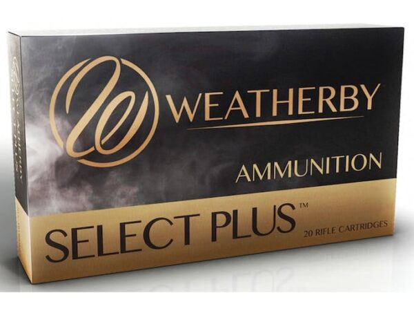 Weatherby Select Plus Ammunition 257 Weatherby Magnum 100 Grain Barnes TTSX Polymer Tipped Spitzer Lead-Free 200 round