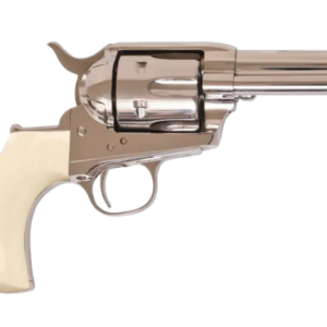 Cimarron Doc Holliday Thunderer Revolver 45 Colt (Long Colt) 3.5" Barrel Stainless, Tru-Ivory