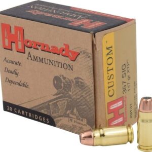 Hornady Custom .357 SIG 147 Grain eXtreme Terminal Performance 500 rounds