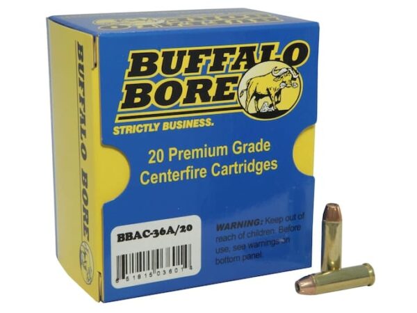 Buffalo Bore Ammunition 32 H&R Magnum +P 100 Grain Jacketed Hollow Point 500 rounds