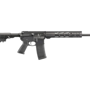 Ruger AR 556 Rifle 5.56x45mm NATO Matte Black Oxide 16" Barrel Black Synthetic Collapsible Stock 30-Round