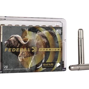 Federal Premium Safari Ammunition 458 Winchester Magnum 500 Grain Trophy Bonded Bear Claw Soft Point 100 round