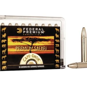 Federal Premium Safari Ammunition 458 Winchester Magnum 400 Grain Trophy Bonded Bear Claw 100 round