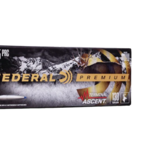 Federal Premium Terminal Ascent 6.5 PRC Ammo 130 Grain Bonded Polymer Tip Box 500 Rounds