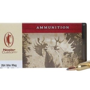 Nosler Custom Ammunition 257 Weatherby Magnum 115 Grain Partition Spitzer 200 round