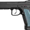 CZ-USA CZ Shadow 2 Optics-Ready Pistol 9mm Luger 4.89" Barrel Black Slide Blue Grips 19-Round