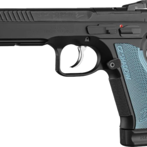 CZ-USA CZ Shadow 2 Optics-Ready Pistol 9mm Luger 4.89" Barrel Black Slide Blue Grips 19-Round