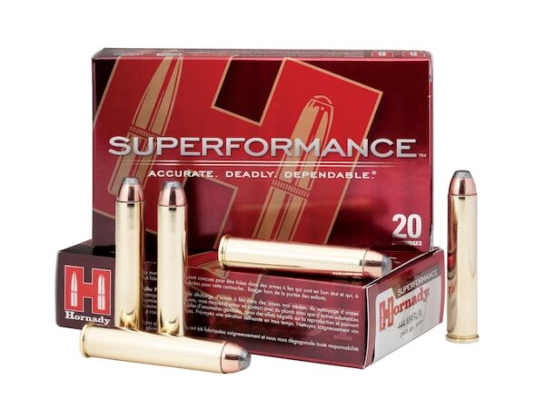 Hornady Superformance Ammunition 444 Marlin 265 Grain Flat Nose 500 rounds