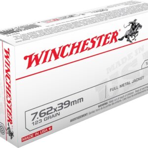 Winchester USA Ammunition 7.62x39mm 123 Grain Full Metal Jacket