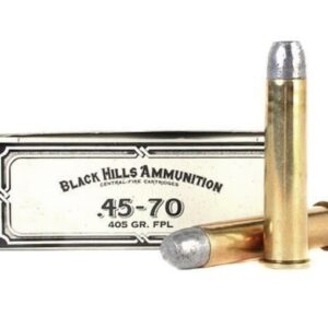 Black Hills Cowboy Action Ammunition 45-70 Government 405 Grain Lead Flat Nose 500 rounds