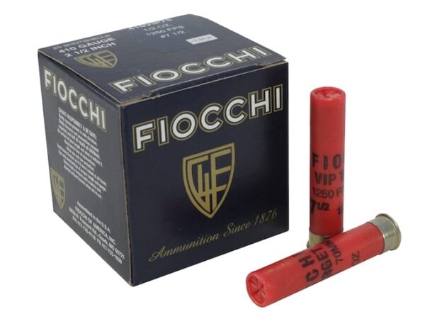 Fiocchi Exacta Target Ammunition 410 Bore 2-1/2" 1/2 oz 1000 round