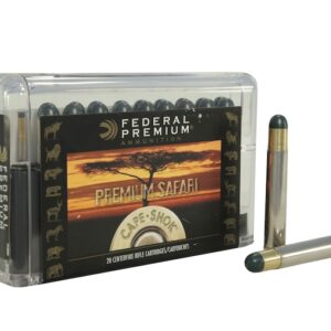 Federal Premium Safari Ammunition 458 Winchester Magnum 500 Grain Woodleigh Hydrostatically Stabilized Solid Bullets 100 round