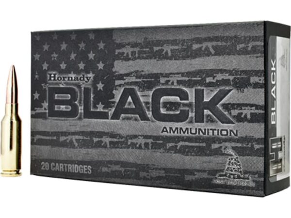 Hornady Black Ammunition 6mm ARC 105 Grain Hollow Point Boat Tail Match