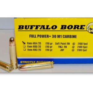 Buffalo Bore Ammunition 30 Carbine 110 Grain Soft Point 500 rounds